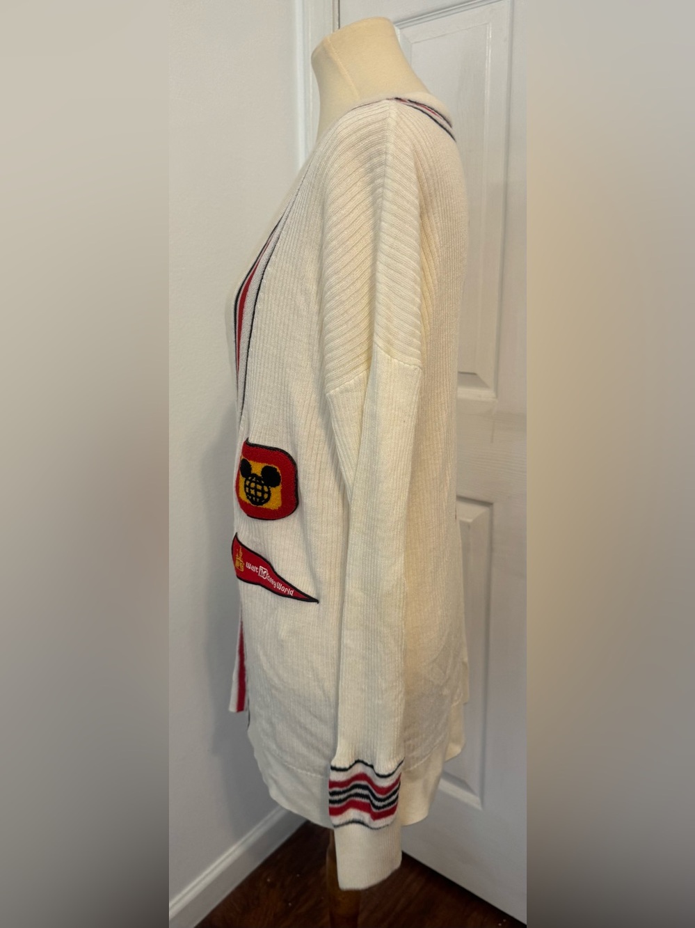 Walt Disney World 50th Anniversary Vault Collection Cardigan Collegiate Lg *READ - Picture 3 of 10